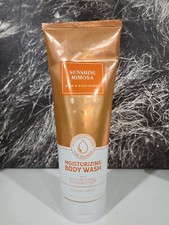 Bath  Body Works Sunshine Mimosa Moisturizing Body Wash 10 oz NEW Free Shipping