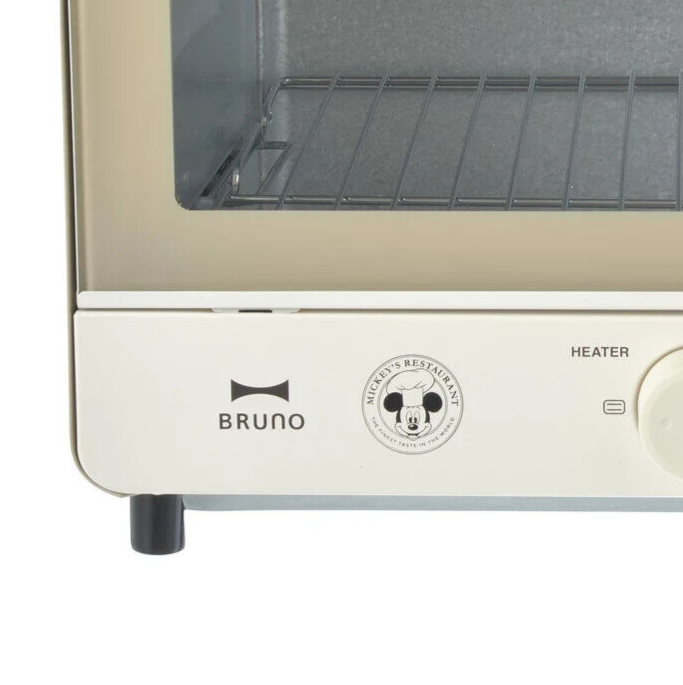 Disney store BRUNO Mickey Design Toaster Oven Color Warm Gray 3kg