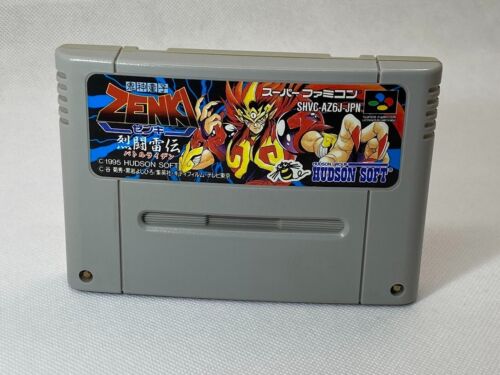 Kishin Douji Zenki - Rettou Raiden HUDSON SFC Nintendo Super Famicom From Japan