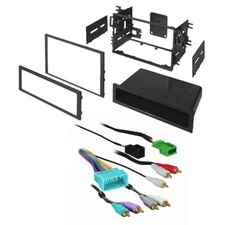 For Honda Element 2003-2006 Dash Kit Radio install kit + Subwoofer Wire Harness