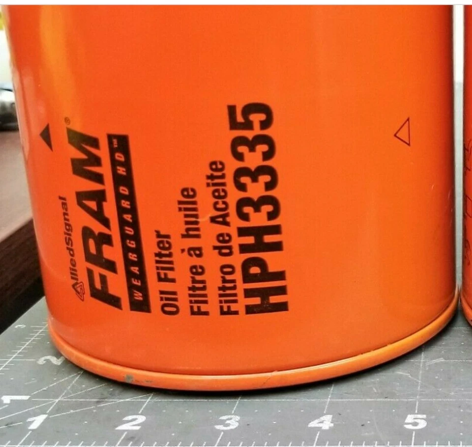 Fram HPH3335 Spin-On Full-Flow Oil Filter Bulk Packed Minor Dents [BB33] - Image 4 of 4