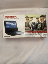 Toshiba SD-P71S 7-inch Portable DVD Player Complete Untested