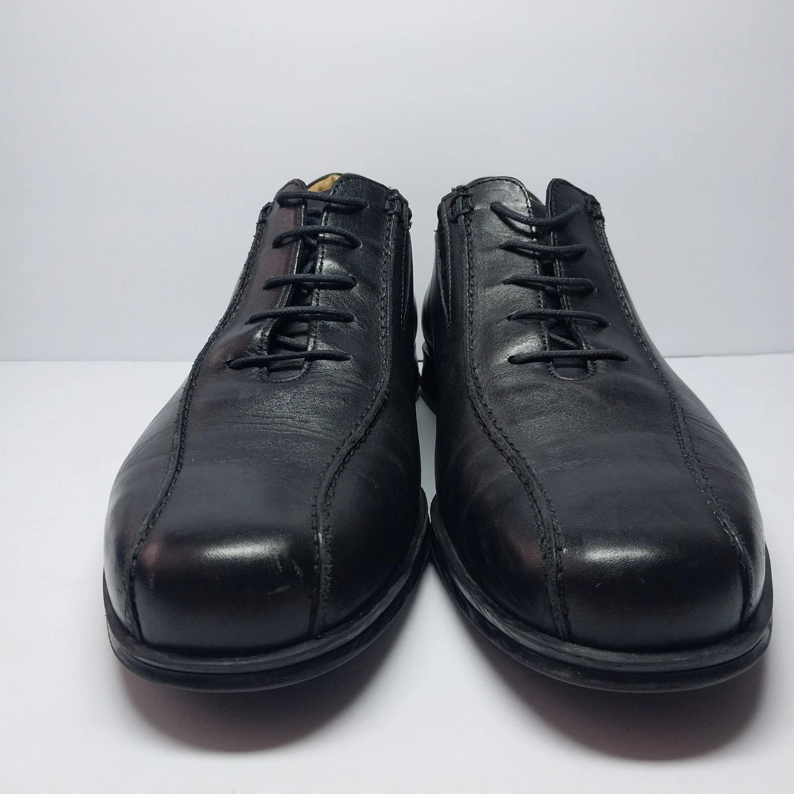 Abito Coach Corwin in pizzo Oxfords B4210 nero pelle italiana da uomo taglia 11B