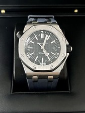 Audemars Piguet Royal Oak Offshore Diver Mens Black Watch - 15710ST.OO.A002CA.01 2