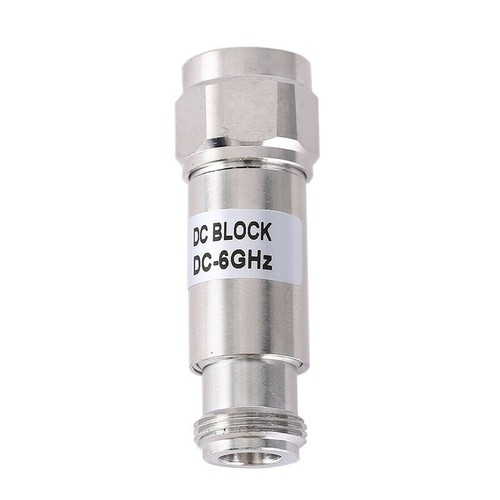 Conector DC Block N macho a hembra DC-6GHz 3G 4G 5G 50ohm Bloques DC - Imagen 6 de 10