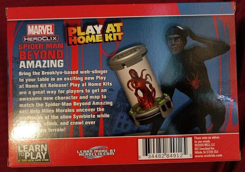 WizKids Miniatures - Superhero Miles Morales Play at Home Kit New - Picture 3 of 3