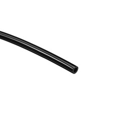 Silicone Tubing 3mm ID X 5mm OD 3.28ft 1m Rubber Tube Air Hose Pipe Black
