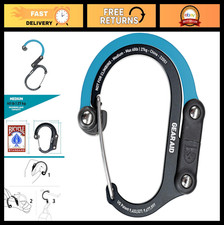 360  Swivel Carabiner Clip Hook - Medium Gear Clip for Camping, Backpacking  St