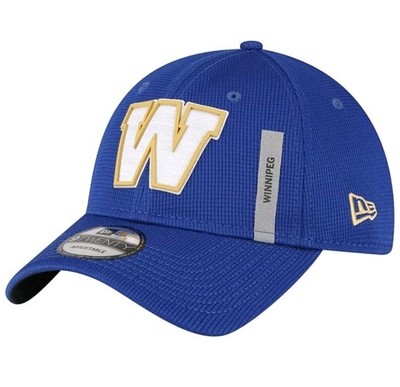 CFL Winnipeg Blue Bombers New Era Sideline 9TWENTY Adjustable Hat One Size Blue