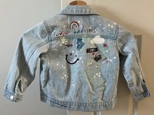 Kids Jean Jacket. Size 3to 4 Years Old