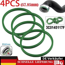 4x Turboschlauch Dichtung Ladeluftschlauch für AUDI SEAT SKODA VW 57.85mm DE