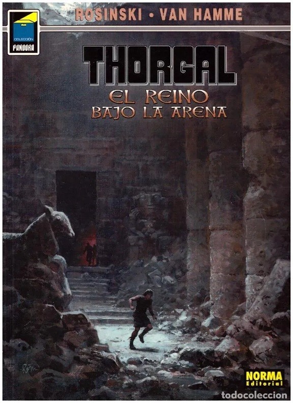 Comic Thorgal, Coleccion Pandora nº 94: El reino bajo la arena - Rosinsky Van Ha
