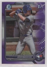 2022 Bowman Draft Chrome Purple Refractor 6/250 Josh Kasevich #BDC-45 10qe
