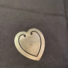 Sterling Silver, Reed And Barton Heart Shaped Bookmark
