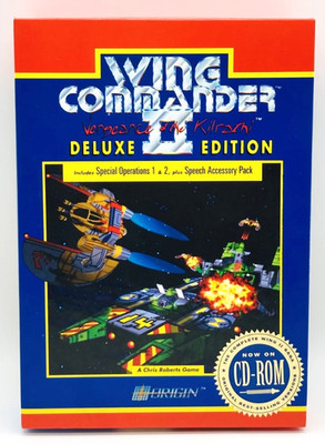 LEERKARTON OHNE Spiel Wing Commander II 2 Vengeance PC mit Anleitung