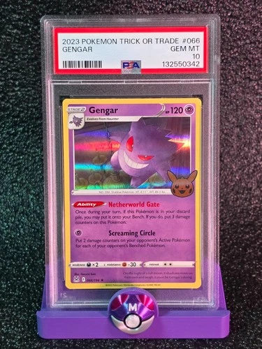 PSA 10 Gengar #066 Pokemon Trick or Trade