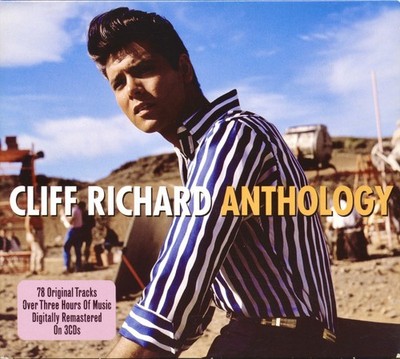 CLIFF RICHARD - ANTHOLOGY - 2011 3-CD Set with 78 Tracks Digitally Remastered