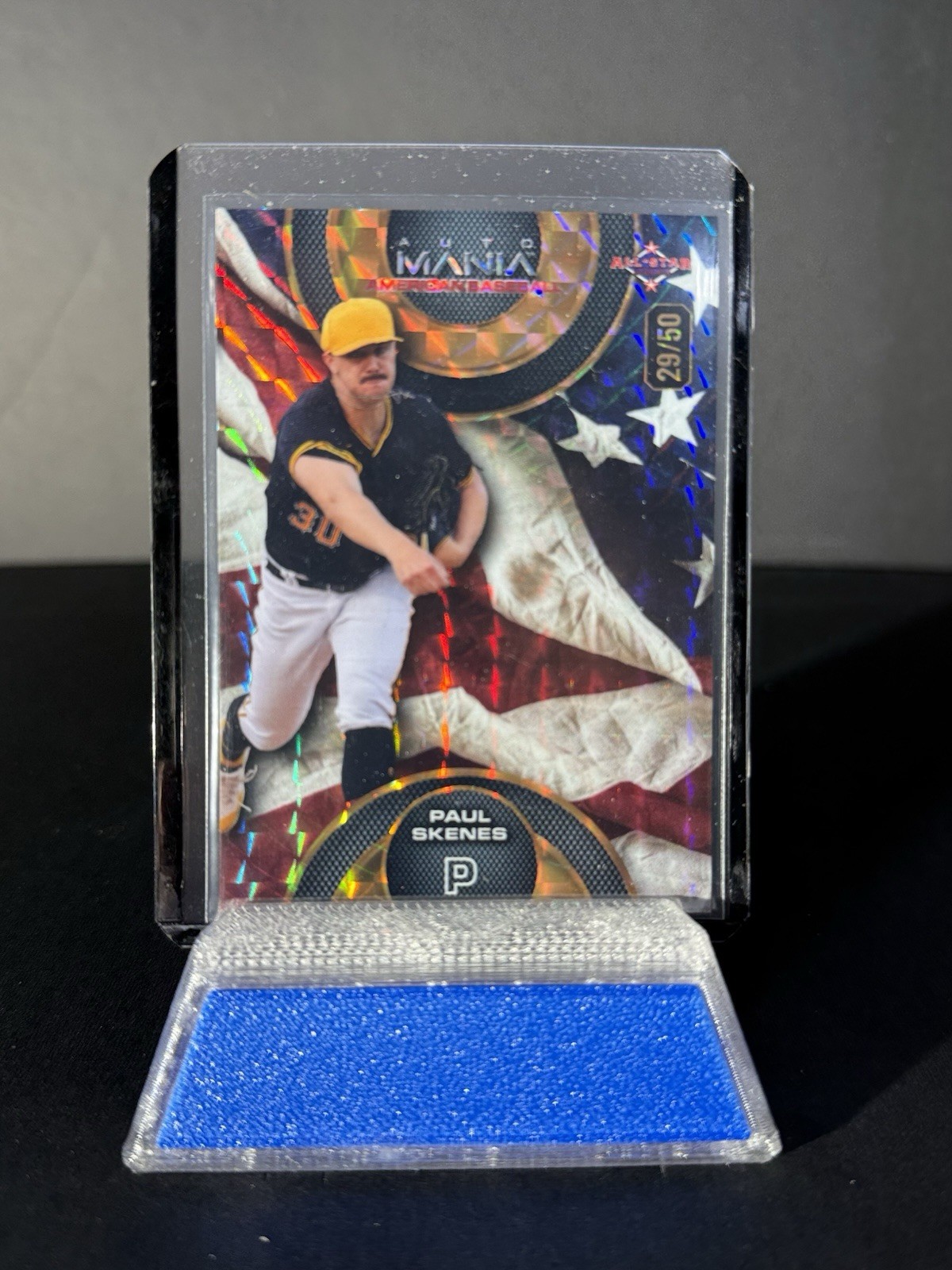 Paul Skenes 2024 Wild Card Auto Mania American Baseball 29/50 #AMAC-PS2