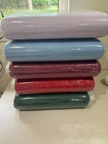 Lot of 5 Natex Ribbing Material Bolts 10 Yards New Wrapped in Plastic 50/50 - product listing photo