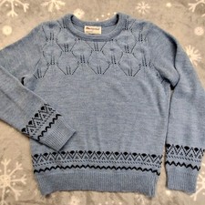Vtg Women's Sweater Size Medium Made In USA Fire Islander