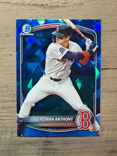 2025 Bowman Chrome Sapphire Edition Chrome Roman Anthony #BCP-167 Red Sox