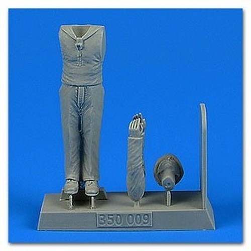 Soldatino 1/27 65mm III Reich U-Boot Matrose 1943 N7 Hobby & Work - Nuovo