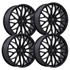 Set-4 Asanti Ab050 Mogul 6 26x10 6x5.56x139.7 Black 30mm Wheels Rims 26 Inch