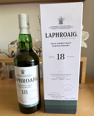 Laphroaig 18 Jahre Single Malt Scotch Whisky Islay torfig 700 ml 48%