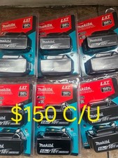 2 Pack Makita BL1850B-2 18V LXT Lithium Ion 5.0Ah Battery ORIGINAL