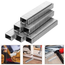 1000 Pcs U-shaped Nails Narrow Crowns Taples Staples for Woodworking 0.0077 per staple