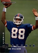 1997 Donruss #210 Ike Hilliard RC Rookie Card. rookie card picture