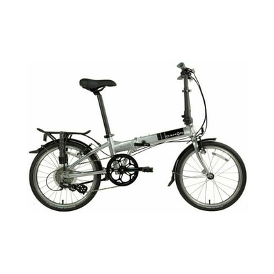 Dahon Mariner D8 Folding Bike Commuter Portable Travel (Brushed