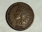 1882 INDIAN HEAD U.S. Cent. Fine-VF #q1
