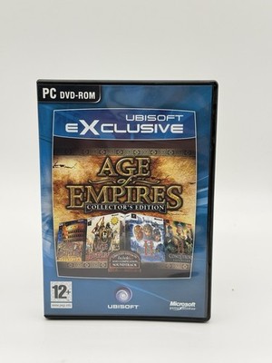 Age of Empires Collectors Edition PC DVD-ROM Ubisoft Windows Game No Manual