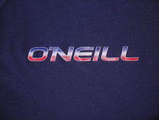 Chemise soleil homme BNWT bleue O'NEILL USA Team Rash Guard UPF 50+ S/S taille 3XL haute