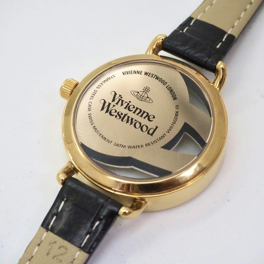 Vivienne Westwood Watch Women's New Strap Orb Black From