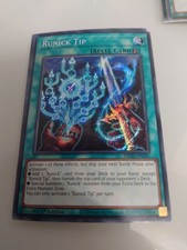 Runick Tip MP23-DE241 Secret Rare Yu-Gi-Oh Karte 1. Auflage Neuwertig