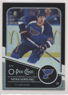 2011-12 O-Pee-Chee Rainbow Foil Black Border 41/100 Patrik Berglund #192 0t2