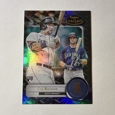 Topps 2022 Gold Label Cal Raleigh Mariners Rookie Class 1 #7 MLB Card