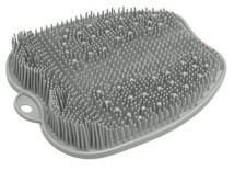 ZENVY Foot Silicone Foot Scrubber Massage Mat Set for Soothing at-Home Relaxa...