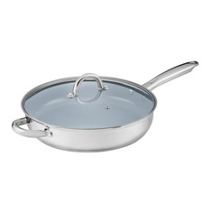 Cooks Professional 30cm Stainless Steel Long Handled Sauté Pan