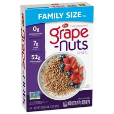 Post Grape-Nuts The Original Crunchy Breakfast Cereal Wheat Barley 29 oz. Lg Box