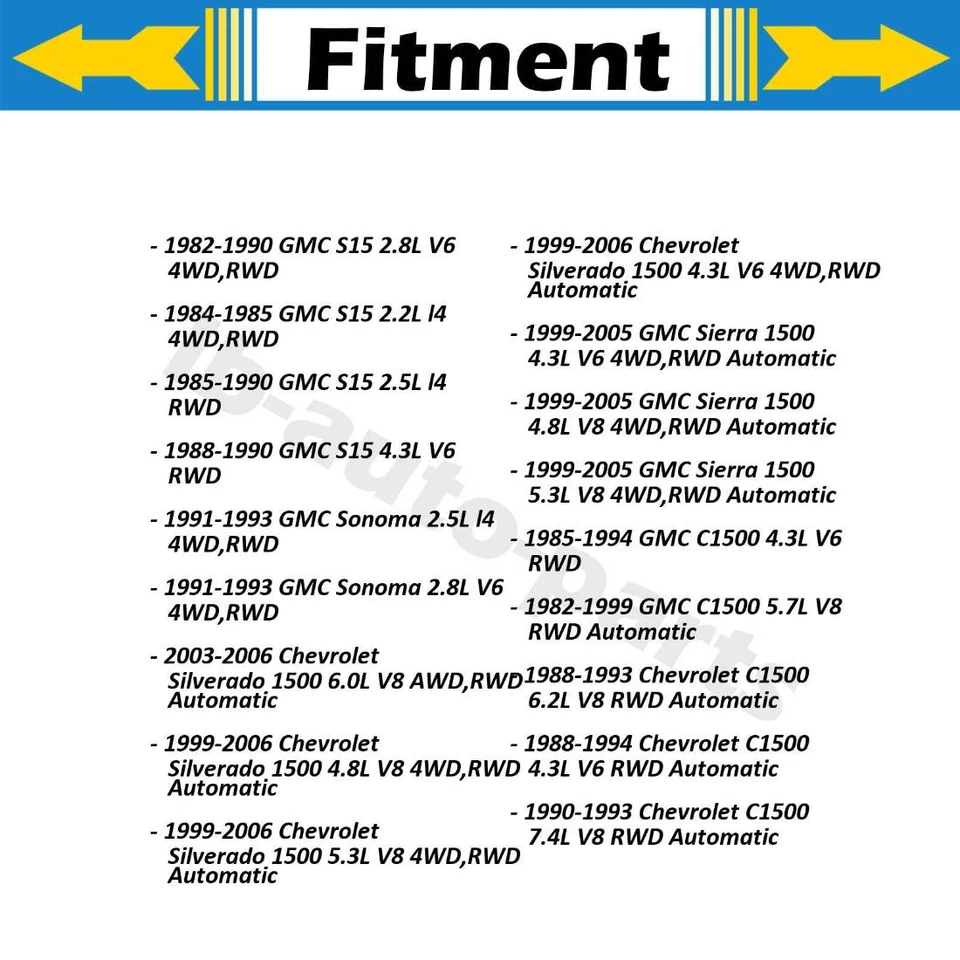 Juntas en U centrales SKF para Chevrolet C10 1978 1979 1980 1981 1982 1983 1984 Foto 3 de 4
