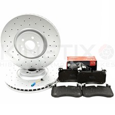 FOR MERCEDES GLE400d GLE400e GLE450 AMG SPORT FRONT BRAKE DISCS PADS 400mm
