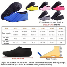 Men Women Water Shoes Barefoot Quick-Dry Socks For Beach Swim Surf Yoga Exercise