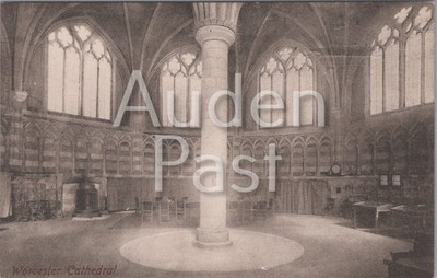 Vintage Frith's Serie Postkarte Worcester Kathedrale Innenraum Sachsen Nr. 29891