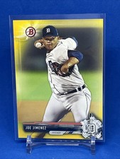 2017 Bowman Prospects Retail Yellow Joe Jimenez #BP38  Detroit Tigers 