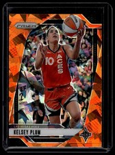 2024 Panini Prizm WNBA #77 Kelsey Plum Ice Orange Prizms Free Shipping