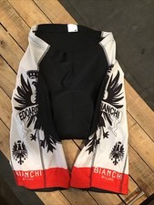 ITALIA BIKE SHORTS BIANCHI BIKE PANTALONCINI ITALIANI TAGLIA XL Edoardo Nero Bianco