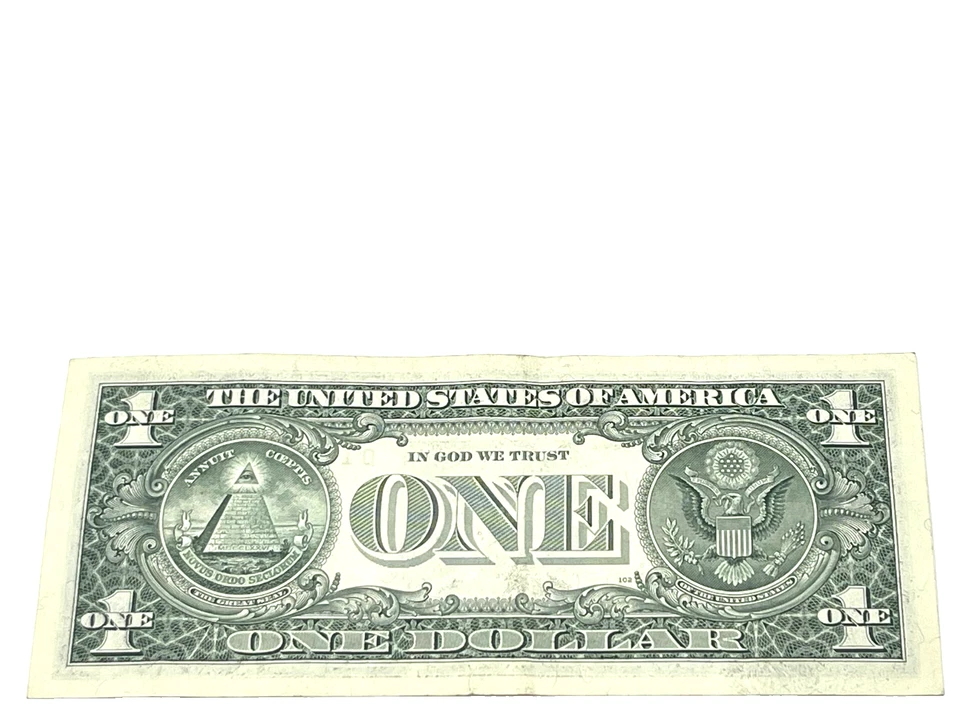 U.S. 2003, $1.00 FEDERAL RESERVE NOTE, Almost UNC, S/N D 17851040 C (#517) - Image 2 of 2